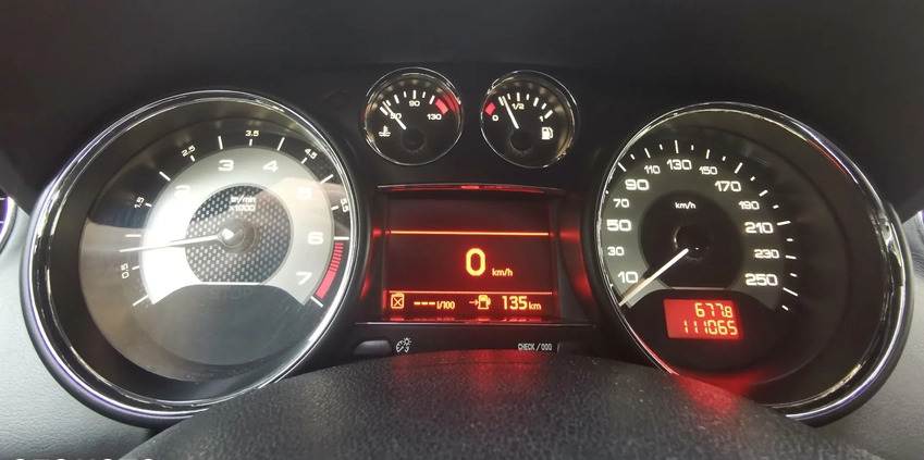 Peugeot RCZ cena 36900 przebieg: 111065, rok produkcji 2011 z Piaseczno małe 529